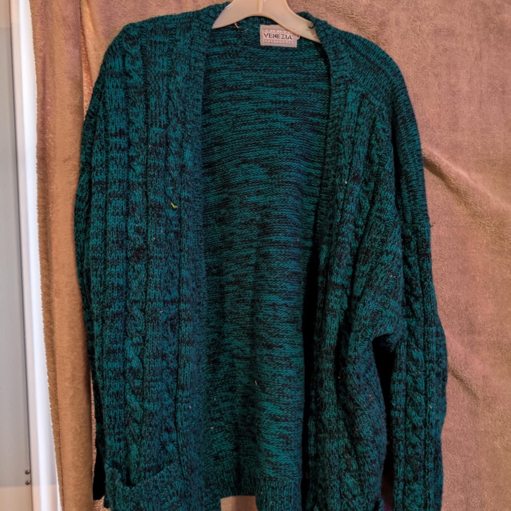 Venezia Deep Teal Women's Cardigan